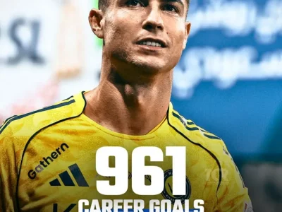 Ronaldo Lập Cột Mốc 961 Bàn Nhưng Bị Vượt Mặt Trong Cuộc Đua Vua Phá Lưới Saudi Pro League
