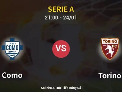 Soi Kèo Como vs Torino – 21:00 24/01 | Nhận Định, Dự Đoán Tỷ Số