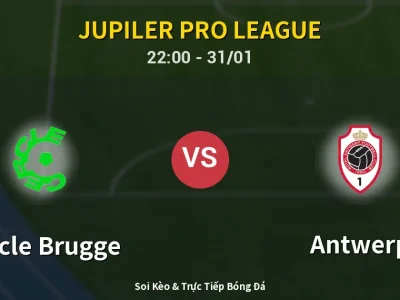 Soi Kèo Cercle Brugge vs Antwerp – 22:00 31/01 | Nhận Định, Dự Đoán Tỷ Số