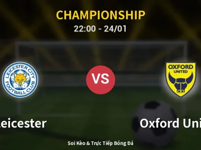 Soi Kèo Leicester vs Oxford United – 22:00 24/01 | Nhận Định, Dự Đoán Tỷ Số