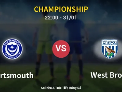 Soi Kèo Portsmouth vs West Brom – 22:00 31/01 | Nhận Định, Dự Đoán Tỷ Số