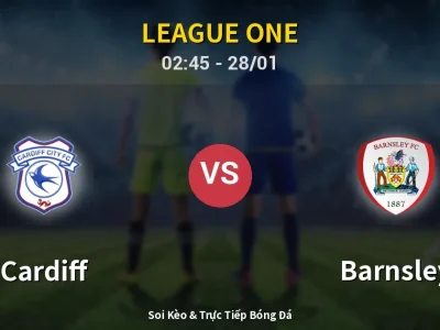 Kết Quả: Cardiff 4-0 Barnsley – Highlight & Bàn Thắng | League One