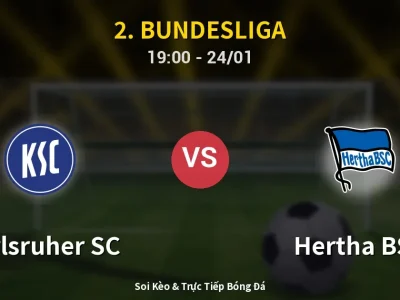 🔴 Trực Tiếp: Karlsruher SC 0-0 Hertha BSC – Link Xem 2. Bundesliga (Full HD)