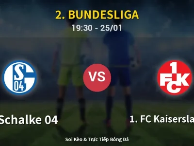 Kết Quả: FC Schalke 04 2-2 1. FC Kaiserslautern – Highlight & Bàn Thắng | 2. Bundesliga