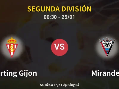 Kết Quả: Sporting Gijon 3-0 Mirandes – Highlight & Bàn Thắng | Segunda División