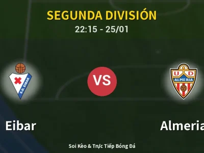 Soi Kèo Eibar vs Almeria – 22:15 25/01 | Nhận Định, Dự Đoán Tỷ Số