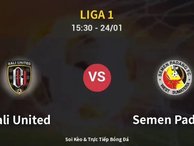 Kết Quả: Bali United 3-3 Semen Padang – Highlight & Bàn Thắng | Liga 1