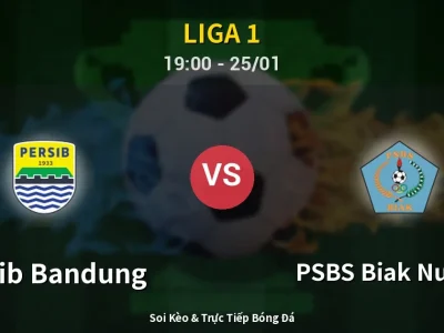 Kết Quả: Persib Bandung 1-0 PSBS Biak Numfor – Highlight & Bàn Thắng | Liga 1