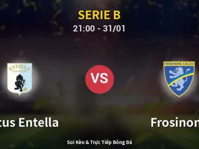 🔴 Trực Tiếp: Virtus Entella 0-0 Frosinone – Link Xem Serie B (Full HD)