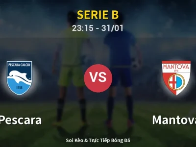 Soi Kèo Pescara vs Mantova – 23:15 31/01 | Nhận Định, Dự Đoán Tỷ Số