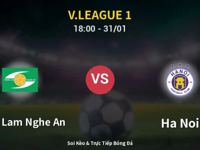 Kết Quả: Song Lam Nghe An 1-3 Ha Noi – Highlight & Bàn Thắng | V.League 1