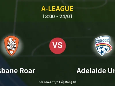 Kết Quả: Brisbane Roar 2-3 Adelaide United – Highlight & Bàn Thắng | A-League