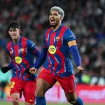 Araujo Bùng Nổ Cảm Xúc, Ghi Bàn Thắng Xúc Động Giữa Lùm Xùm Tin Đồn Rời Barca 1