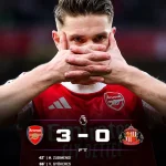 Arsenal 3-0 Sunderland: Gyokeres Lập Cú Đúp, Pháo Thủ Bỏ Xa Man City 9 Điểm 1