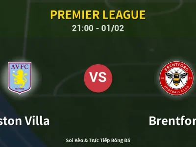 Soi Kèo Aston Villa vs Brentford – 21:00 01/02 | Nhận Định, Dự Đoán Tỷ Số
