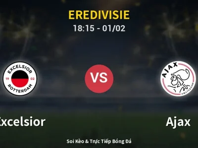 Kết Quả: Excelsior 2-2 Ajax – Highlight & Bàn Thắng | Eredivisie