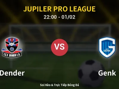 Soi Kèo Dender vs Genk – 22:00 01/02 | Nhận Định, Dự Đoán Tỷ Số