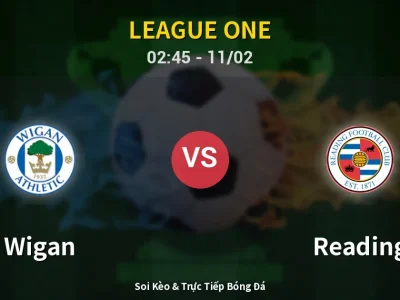Kết Quả: Wigan 1-2 Reading – Highlight & Bàn Thắng | League One