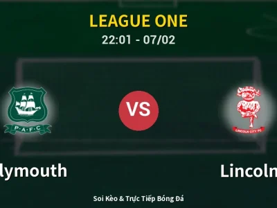 Soi Kèo Plymouth vs Lincoln – 22:01 07/02 | Nhận Định, Dự Đoán Tỷ Số