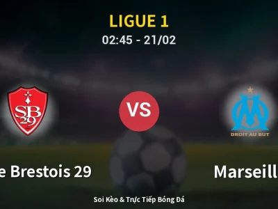 Kết Quả: Stade Brestois 29 2-0 Marseille – Highlight & Bàn Thắng | Ligue 1