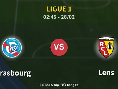 Kết Quả: Strasbourg 1-1 Lens – Highlight & Bàn Thắng | Ligue 1