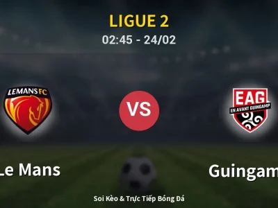 Kết Quả: Le Mans 1-1 Guingamp – Highlight & Bàn Thắng | Ligue 2