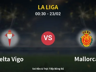 Kết Quả: Celta Vigo 2-0 Mallorca – Highlight & Bàn Thắng | La Liga