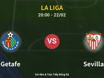 Soi Kèo Getafe vs Sevilla – 20:00 22/02 | Nhận Định, Dự Đoán Tỷ Số