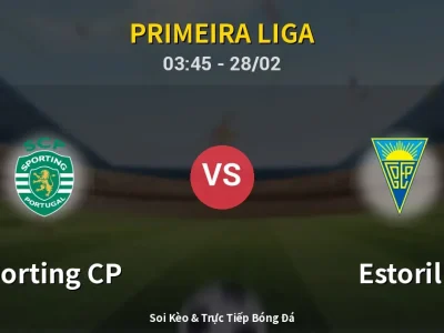 Kết Quả: Sporting CP 3-0 Estoril – Highlight & Bàn Thắng | Primeira Liga