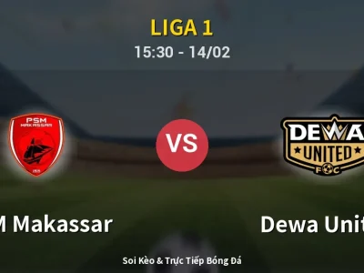 Kết Quả: PSM Makassar 0-2 Dewa United – Highlight & Bàn Thắng | Liga 1