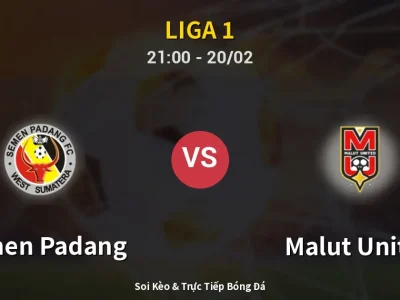 🔴 Trực Tiếp: Semen Padang 0-2 Malut United – Link Xem Liga 1 (Full HD)