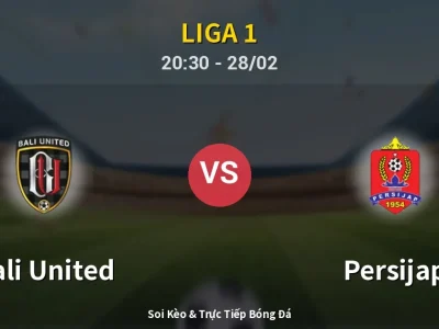 Soi Kèo Bali United vs Persijap – 20:30 28/02 | Nhận Định, Dự Đoán Tỷ Số