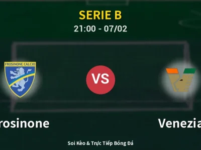 Soi Kèo Frosinone vs Venezia – 21:00 07/02 | Nhận Định, Dự Đoán Tỷ Số
