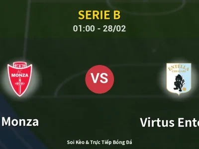 Kết Quả: Monza 2-0 Virtus Entella – Highlight & Bàn Thắng | Serie B