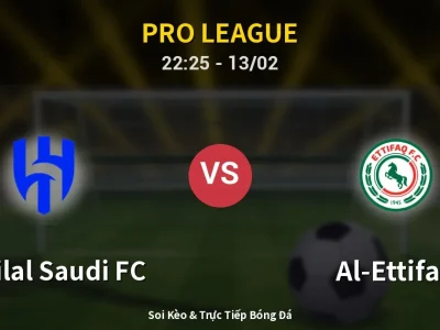 Soi Kèo Al-Hilal Saudi FC vs Al-Ettifaq – 22:25 13/02 | Nhận Định, Dự Đoán Tỷ Số