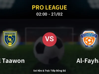 Kết Quả: Al Taawon 2-3 Al-Fayha – Highlight & Bàn Thắng | Pro League