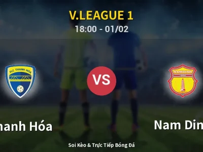 Kết Quả: Thanh Hóa 2-2 Nam Dinh – Highlight & Bàn Thắng | V.League 1