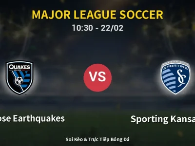 Kết Quả: San Jose Earthquakes 3-0 Sporting Kansas City – Highlight & Bàn Thắng | Major League Soccer