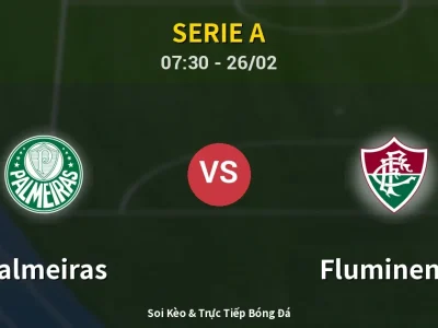 Kết Quả: Palmeiras 2-1 Fluminense – Highlight & Bàn Thắng | Serie A