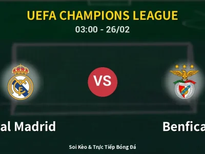 Kết Quả: Real Madrid 2-1 Benfica – Highlight & Bàn Thắng | UEFA Champions League