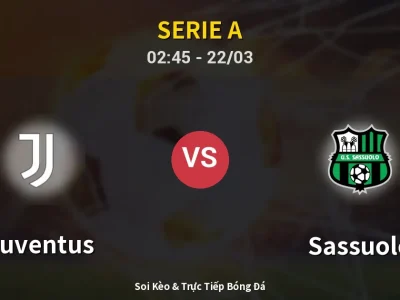 Kết Quả: Juventus 1-1 Sassuolo – Highlight & Bàn Thắng | Serie A