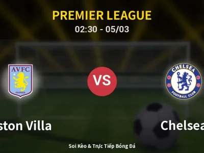 Kết Quả: Aston Villa 1-4 Chelsea – Highlight & Bàn Thắng | Premier League