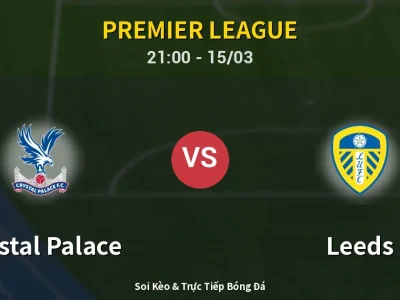 Soi Kèo Crystal Palace vs Leeds – 21:00 15/03 | Nhận Định, Dự Đoán Tỷ Số