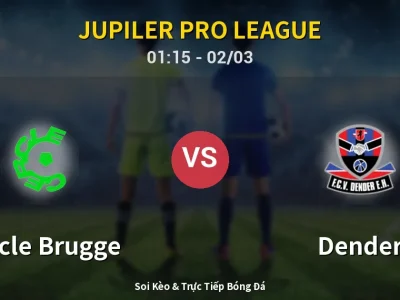 Kết Quả: Cercle Brugge 0-0 Dender – Highlight & Bàn Thắng | Jupiler Pro League