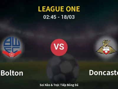 Kết Quả: Bolton 0-0 Doncaster – Highlight & Bàn Thắng | League One