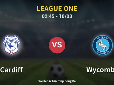 Kết Quả: Cardiff 0-2 Wycombe – Highlight & Bàn Thắng | League One