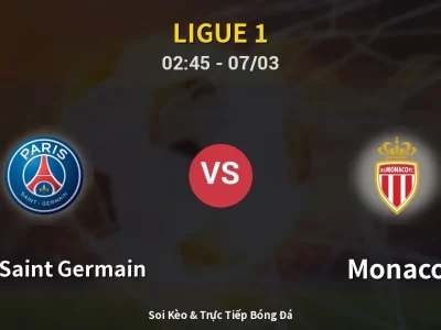Kết Quả: Paris Saint Germain 1-3 Monaco – Highlight & Bàn Thắng | Ligue 1
