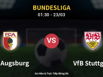 Kết Quả: FC Augsburg 2-5 VfB Stuttgart – Highlight & Bàn Thắng | Bundesliga