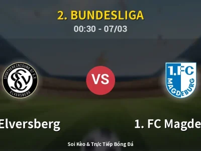 Kết Quả: SV Elversberg 1-0 1. FC Magdeburg – Highlight & Bàn Thắng | 2. Bundesliga