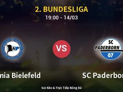 Kết Quả: Arminia Bielefeld 2-2 SC Paderborn 07 – Highlight & Bàn Thắng | 2. Bundesliga